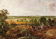 John Constable Das Stour-Tal mit der Kirche von Dedham oil